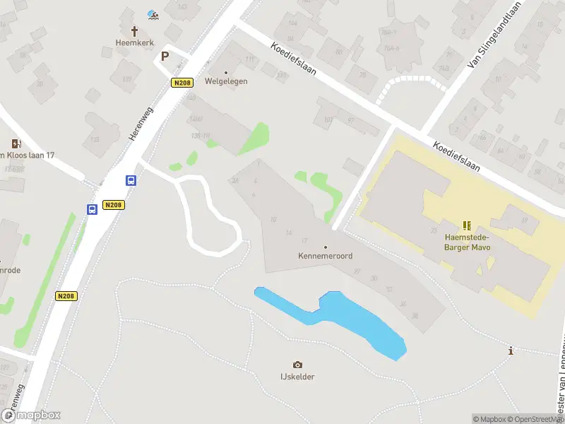 Ambulance met gepaste spoed naar de Kennemeroord in Heemstede