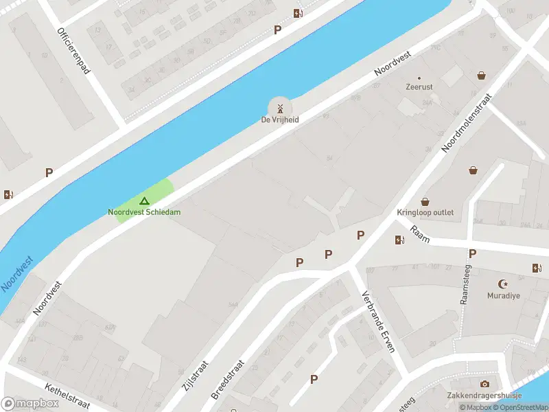 Brandweer met gepaste spoed naar de Zijlstraat in Schiedam vanwege afgaan automatisch brandalarm