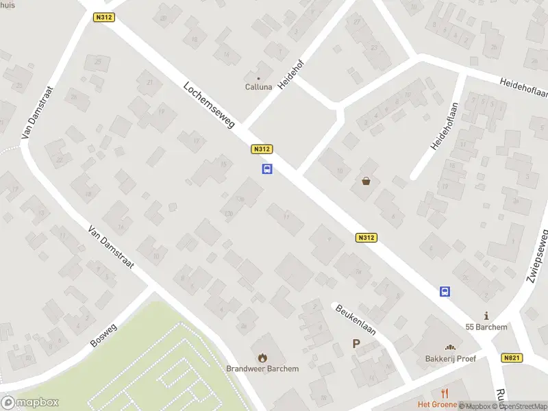 Brandweer met gepaste spoed naar de Lochemseweg in Barchem vanwege stormschade
