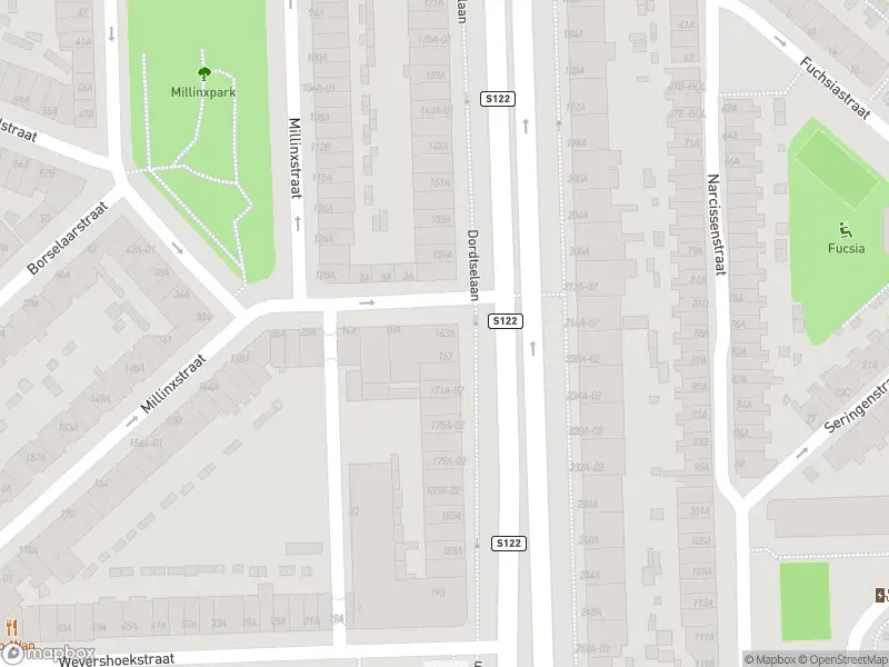 Ambulance met gepaste spoed naar de Dordtselaan in Rotterdam
