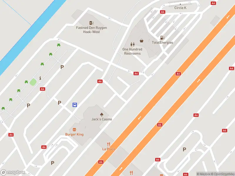 Ambulance naar de Rijksweg A4 in Hoofddorp