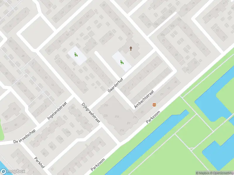 Ambulance met grote spoed naar de Gaarderhof in Krimpen aan den IJssel