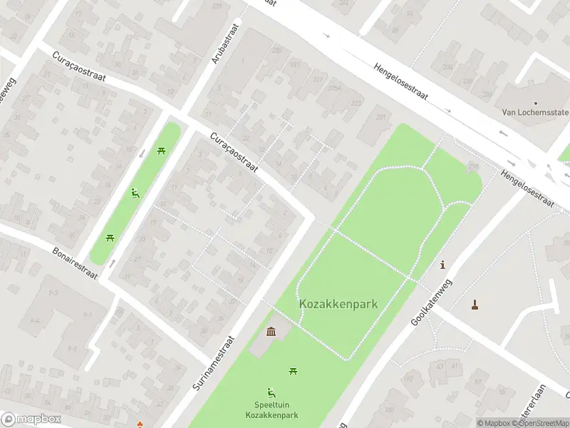 Brandweer met gepaste spoed naar de Surinamestraat in Enschede vanwege stormschade