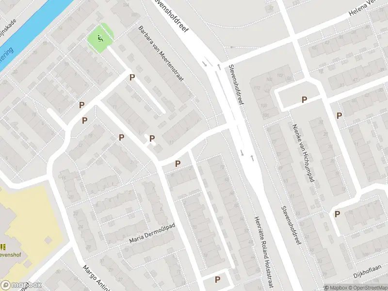 Brandweer met gepaste spoed naar de Belle van Zuylenstraat in Leiden vanwege stormschade