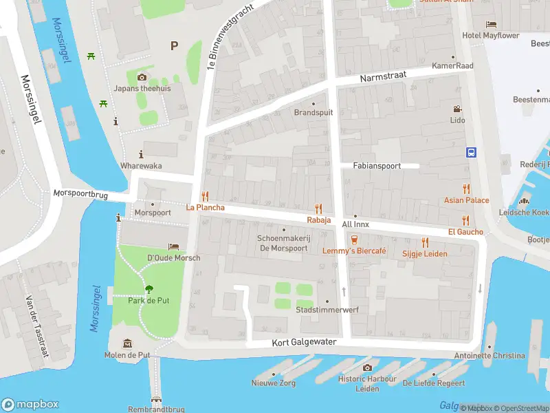 Ambulance met gepaste spoed naar de Morssingelterrein in Leiden