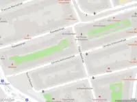 Ambulance met gepaste spoed naar de Balthasar Floriszstraat in Amsterdam