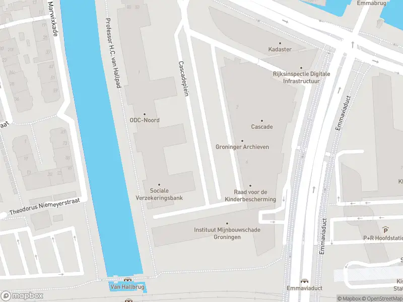 Brandweer naar de Cascadeplein in Groningen