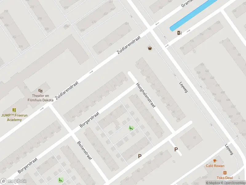 Ambulance met grote spoed naar de Borgerstraat in 's-Gravenhage