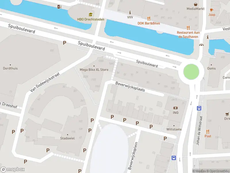 Ambulance met gepaste spoed naar de Azijngang in Dordrecht