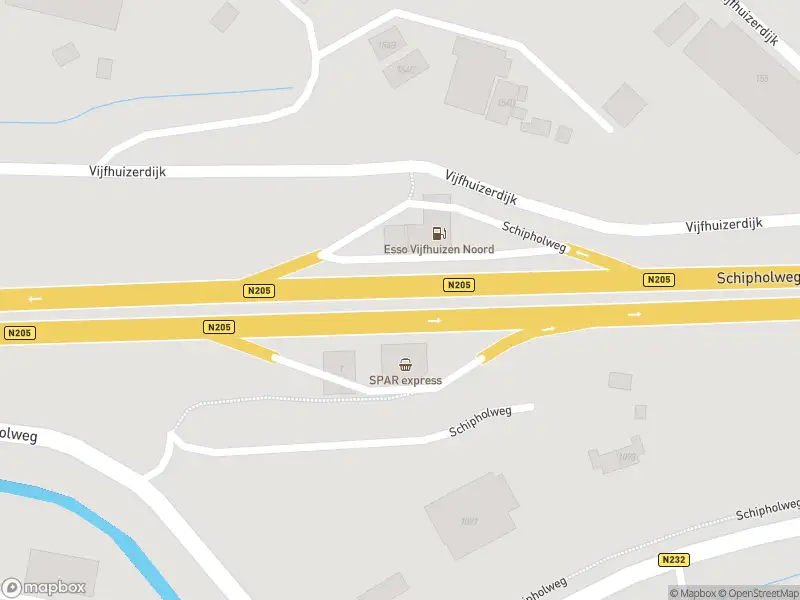 Ambulance met gepaste spoed naar de Provincialeweg N205 in Vijfhuizen