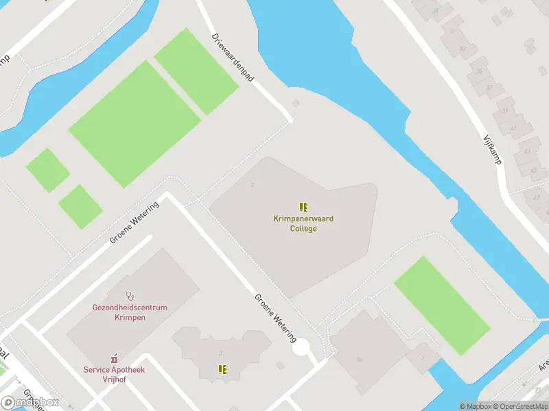 Brandweer met gepaste spoed naar de Groene Wetering in Krimpen aan den IJssel vanwege een liftopsluiting