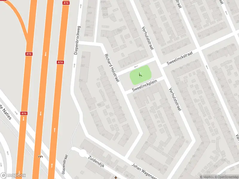 Ambulance met grote spoed naar de Richard Holstraat in Dordrecht