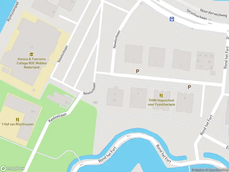 Brandweer met gepaste spoed naar de Newtonbaan in Nieuwegein