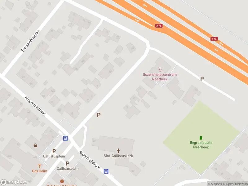 Ambulance met grote spoed naar de Kerklaan in Beek