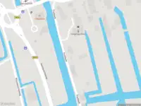 Politie naar de Postkade in Goudriaan vanwege ongeval met letsel