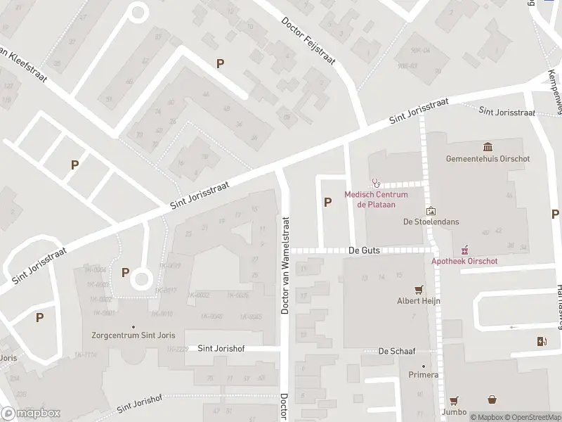 Politie naar de Sint Jorisstraat in Oirschot vanwege ongeval met letsel