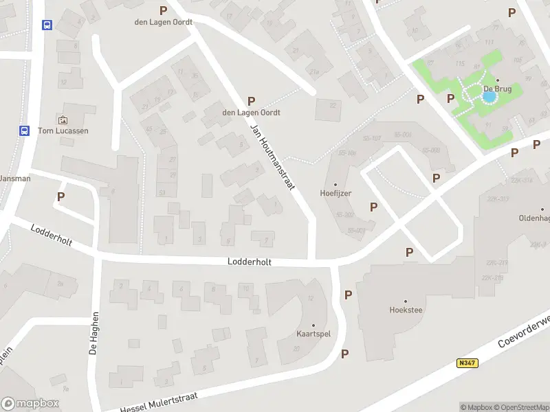 Politie naar de Jan Houtmanstraat in Ommen vanwege aanrijding met letsel