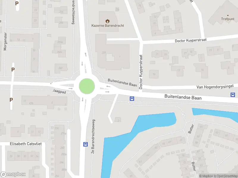 Ambulance met grote spoed naar de Buitenlandse Baan in Barendrecht