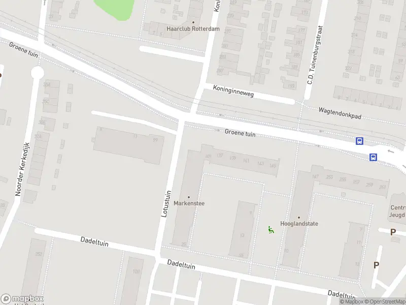 Ambulance met gepaste spoed naar de Groene tuin in Rotterdam