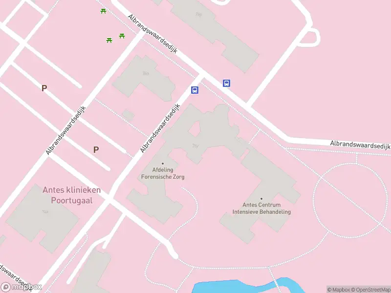 Ambulance met grote spoed naar de Albrandswaardsedijk in Poortugaal