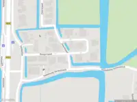 Ambulance met grote spoed naar de Rietgorspad in Watergang