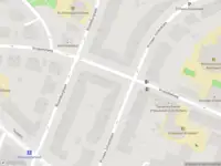 Ambulance met grote spoed naar de Vredehofweg in Rotterdam