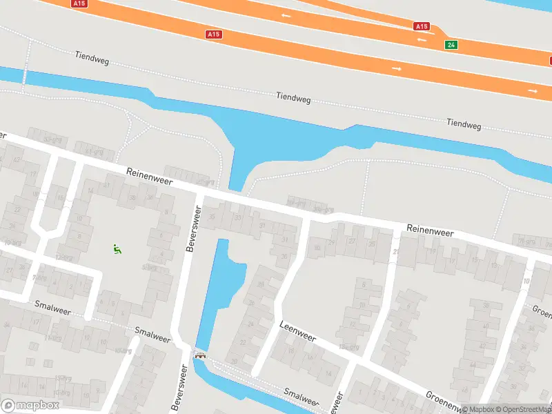 Ambulance met gepaste spoed naar de Reinenweer in Sliedrecht