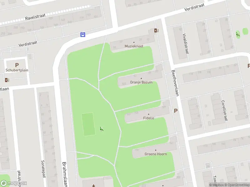 Ambulance met grote spoed naar de Bizetpad in Leiden