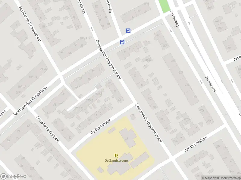 Brandweer met normale urgentie naar de Constantijn Huygensstraat in Deventer vanwege dier(en) in nood