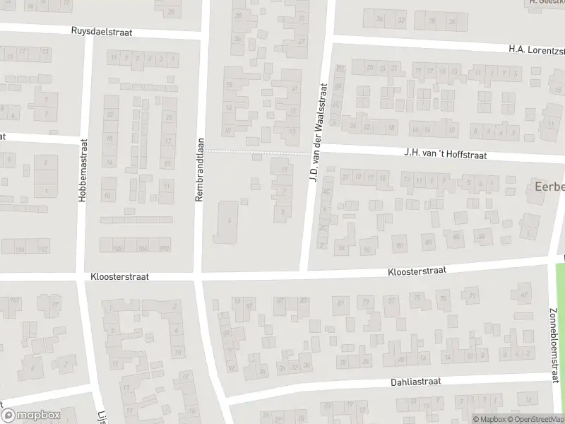 Overlastmelding J.D. van der Waalsstraat in Eerbeek
