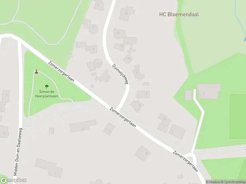 Brandweer met gepaste spoed naar de Duinwijckweg in Bloemendaal vanwege afgaan automatisch brandalarm