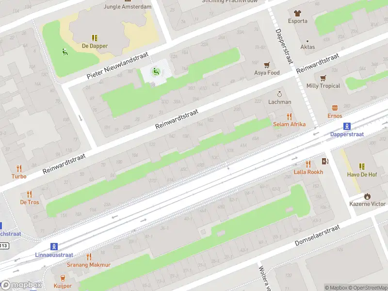 Ambulance met grote spoed naar de Reinwardtstraat in Amsterdam