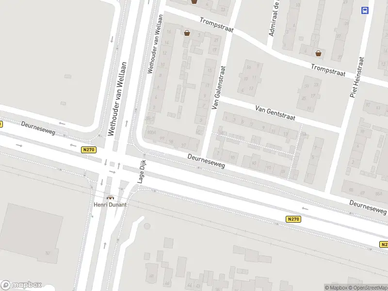 Politie naar de Van Galenstraat in Helmond vanwege ongeval met letsel
