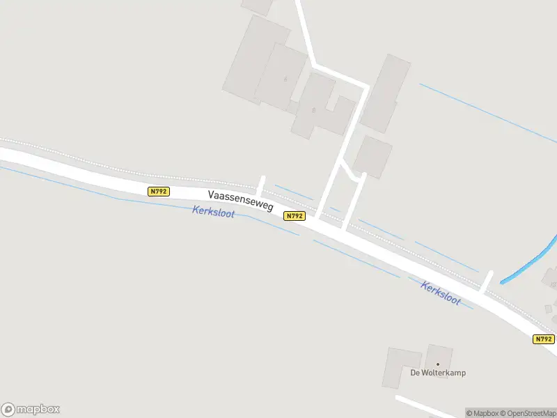 Politie naar de Vaassenseweg in Terwolde vanwege aanrijding met letsel