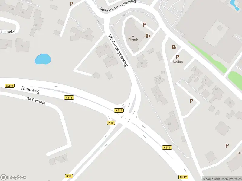 Politie naar de Winterswijkseweg in Groenlo vanwege aanrijding met letsel
