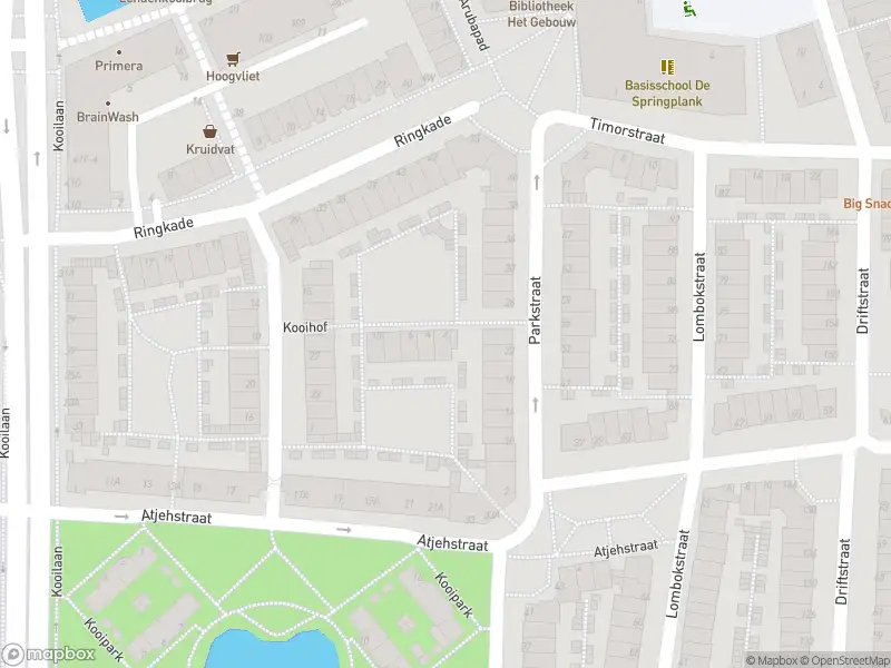 Ambulance met gepaste spoed naar de Kooihof in Leiden