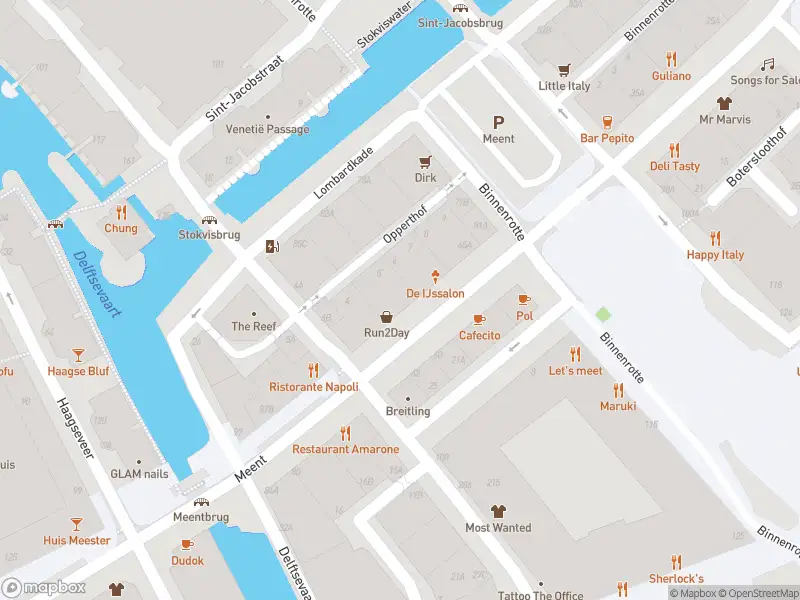Ambulance met gepaste spoed naar de Meent in Rotterdam