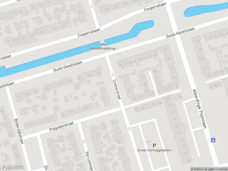 Brandweer met grote spoed naar de Cremerstraat in Harderwijk vanwege voertuigbrand