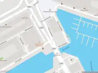 Traumahelikopter naar de Oostmolenwerf in Rotterdam