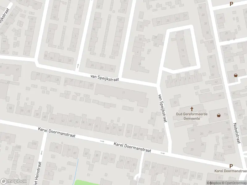 Overlastmelding Van Speijkstraat in Oud-Beijerland