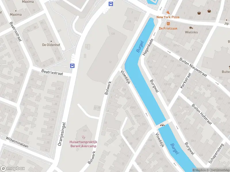 Politie naar de Bolwerk in Kampen vanwege aanrijding met letsel