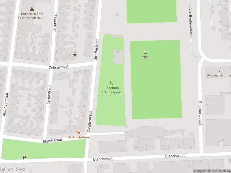 Ambulance met grote spoed naar de Giraffestraat in Rotterdam