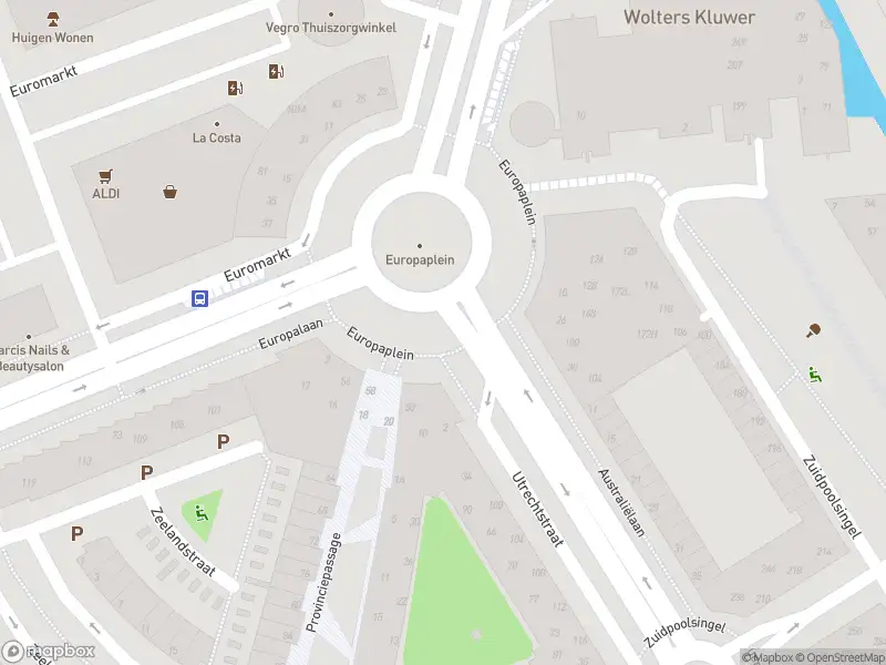 Politie met grote spoed naar de Europaplein in Alphen aan den Rijn vanwege ongeval met letsel