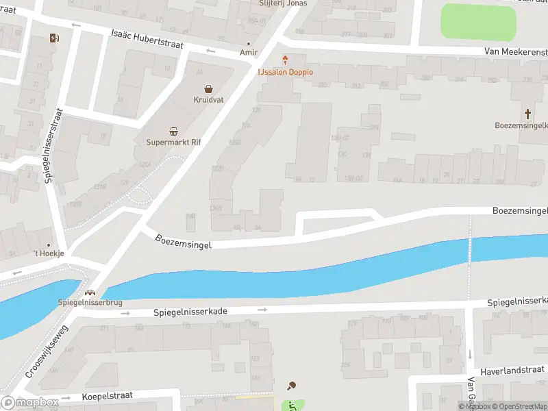 Ambulance met grote spoed naar de Boezemsingel in Rotterdam