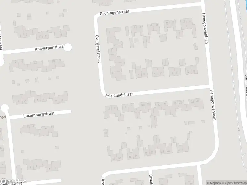 Overlastmelding Frieslandstraat in Waalwijk