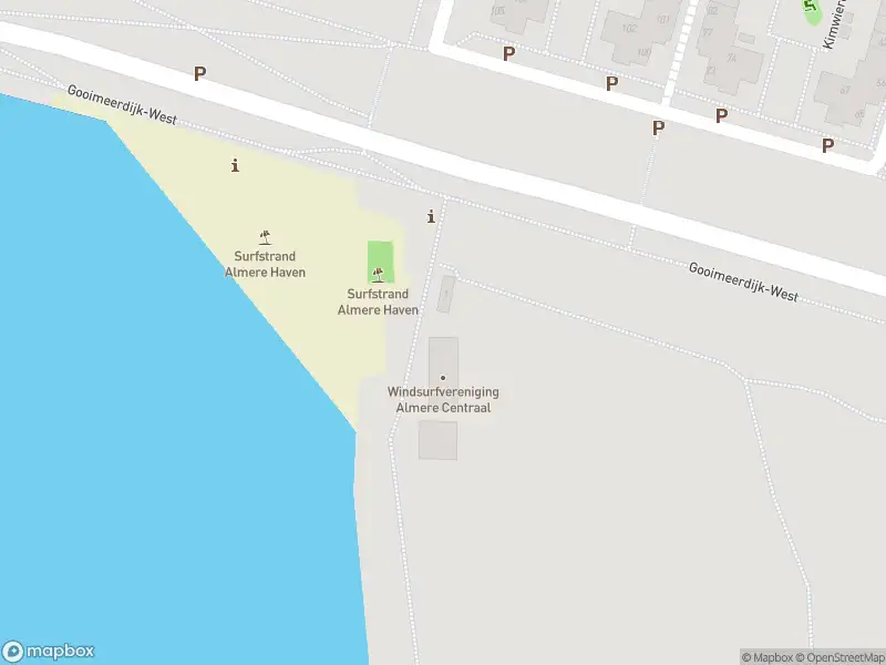 Brandweer met gepaste spoed naar de Surfstrand Haven in Almere vanwege een buitenbrand