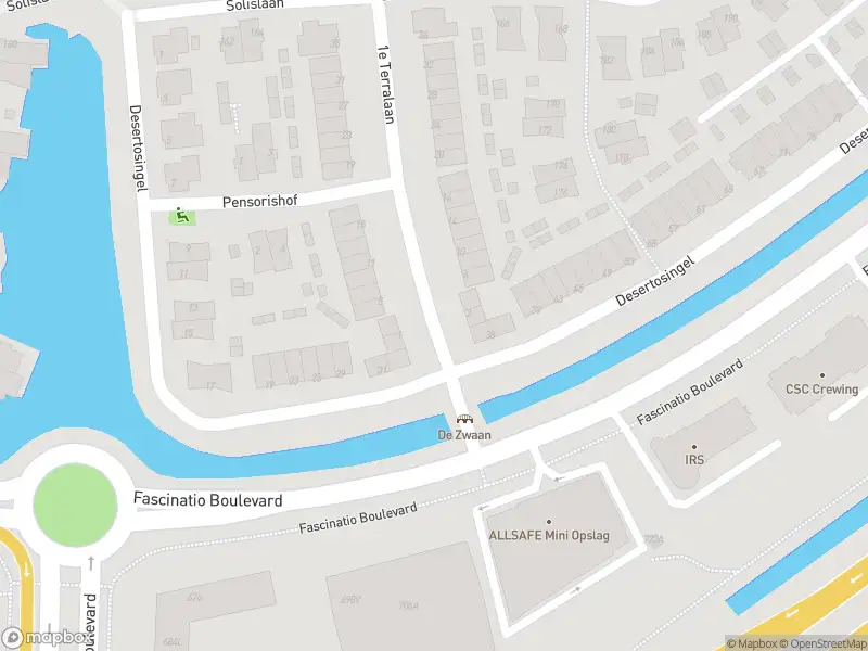 Ambulance met grote spoed naar de 1e Terralaan in Capelle aan den IJssel