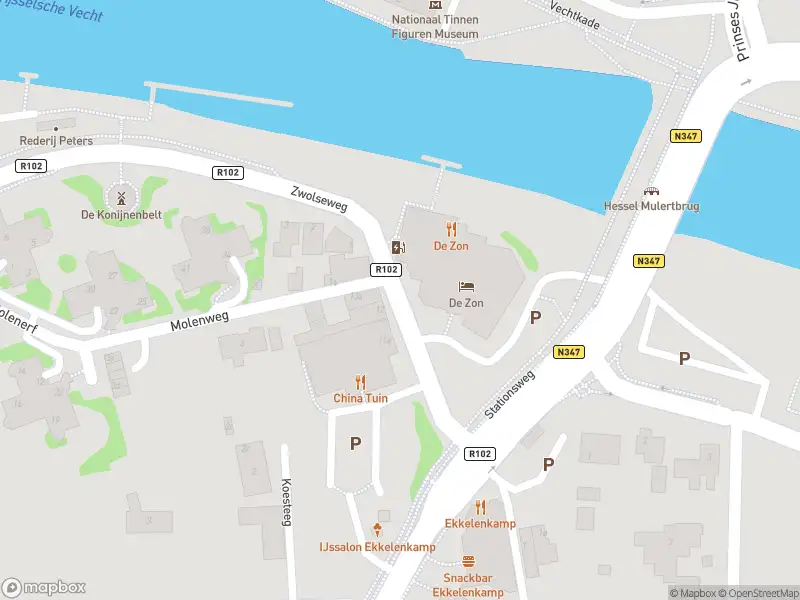 Brandweer met gepaste spoed naar de Voorbrug in Ommen vanwege afgaan automatisch brandalarm