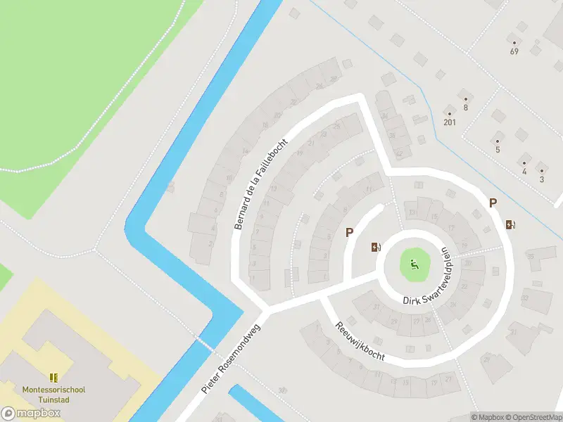 Ambulance met gepaste spoed naar de Bernard de la Faillebocht in Rotterdam