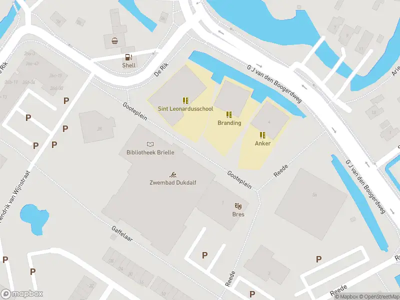 Brandweer met gepaste spoed naar de Gooteplein in Brielle vanwege afgaan automatisch brandalarm